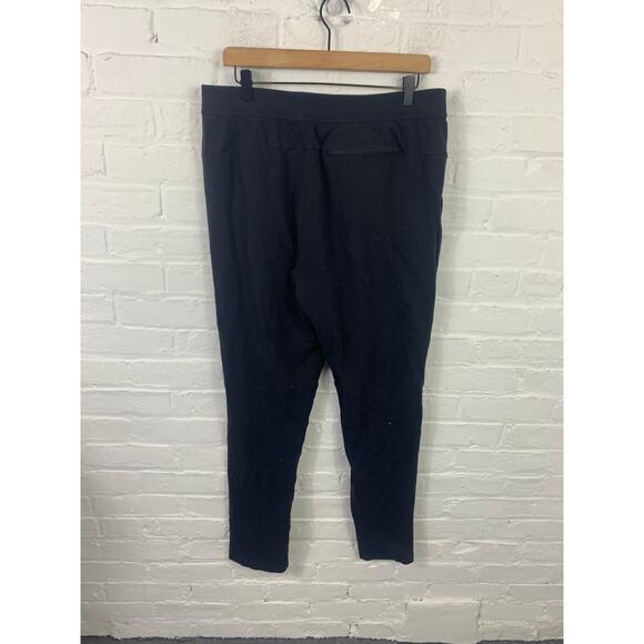 Lululemon Women's Pull-On Straight Leg Sweatpants Elastic Waist Black Size M - Picture 2 of 4